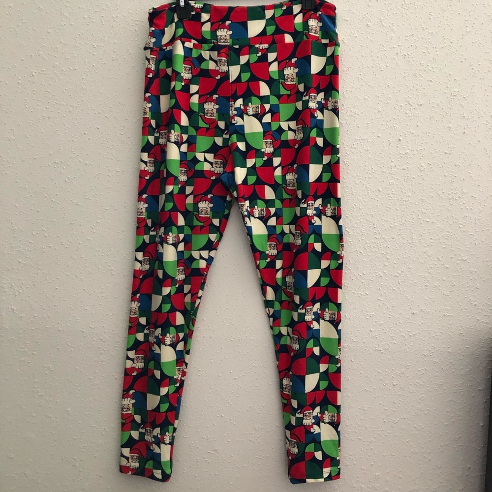 Lularoe plus size Santa leggings